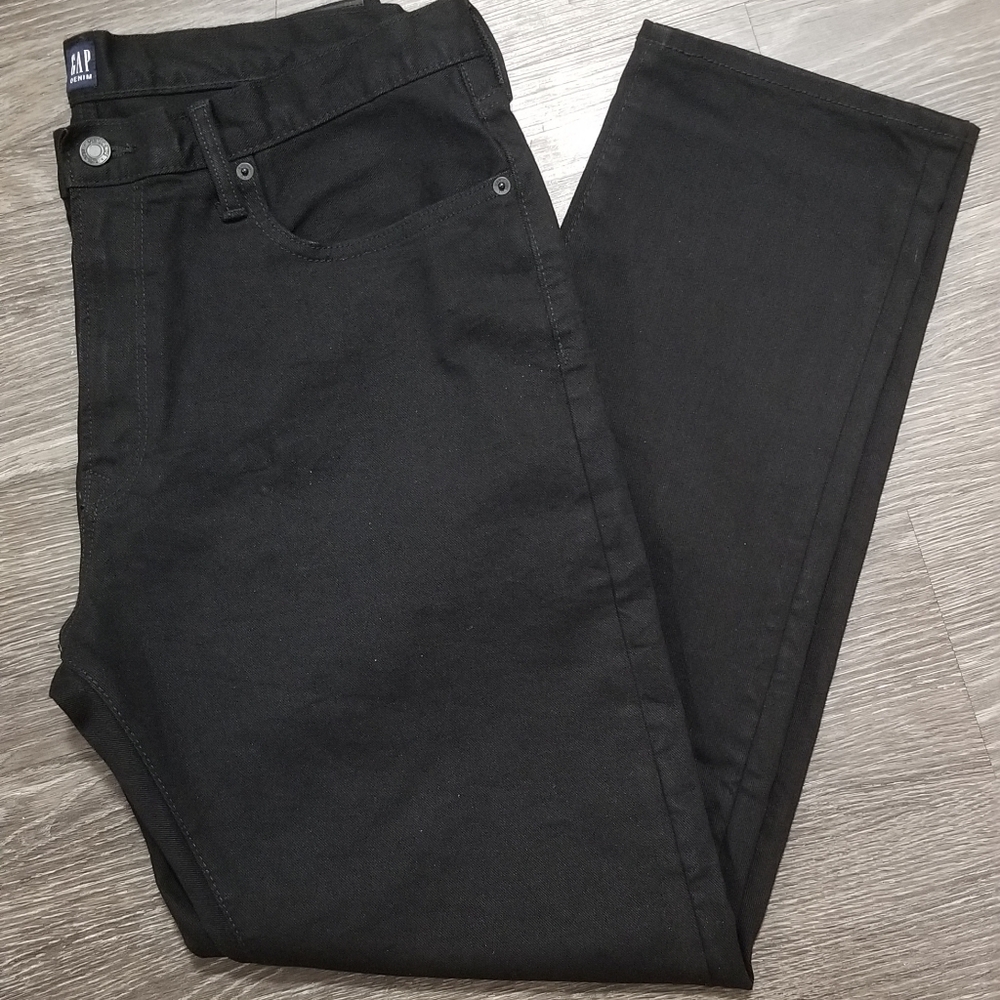 Gap Black Jeans 34x30